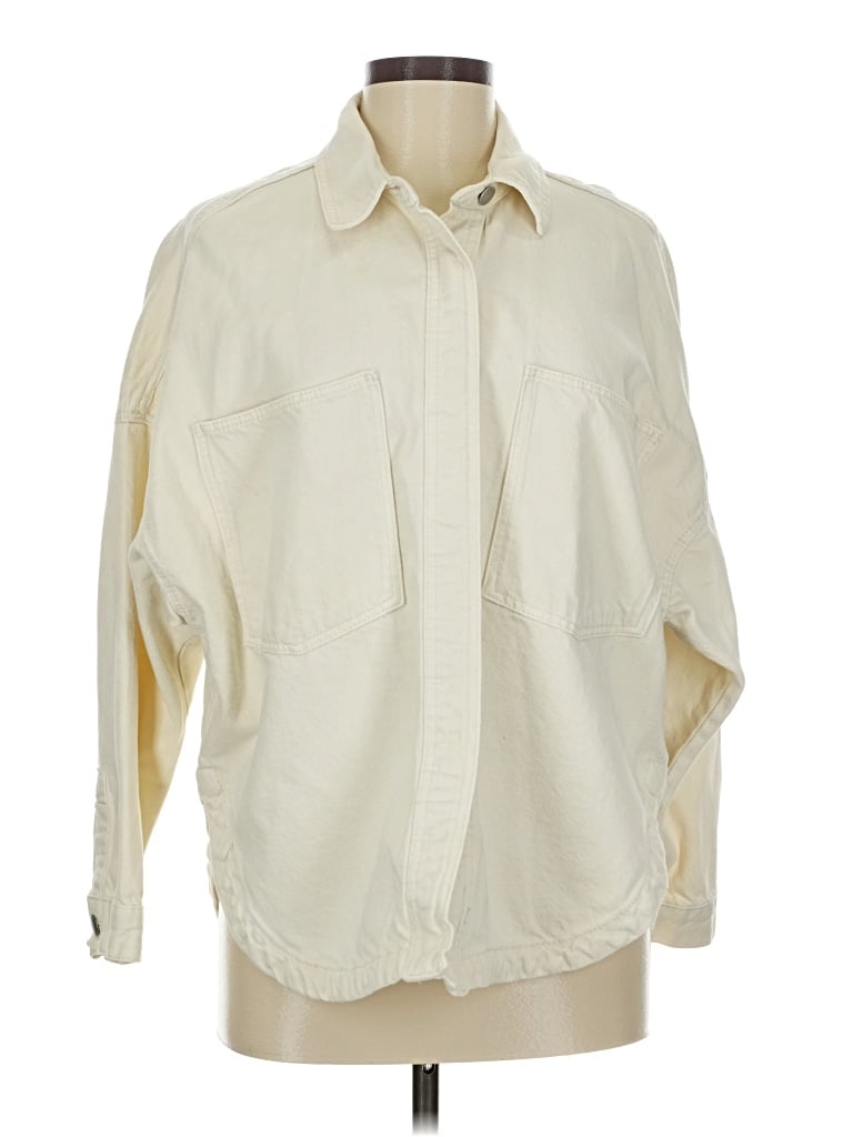 Pre-owned Zara Jacket In White