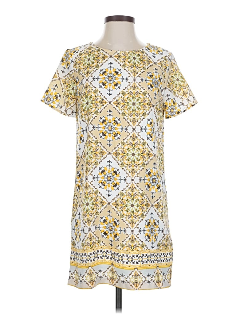 Pre-owned Lulus Casual Dress In Yellow