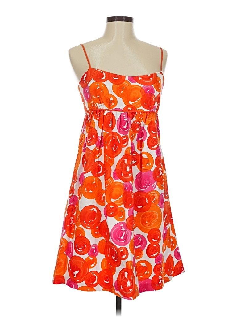 Pre-owned London Times Casual Dress In Orange