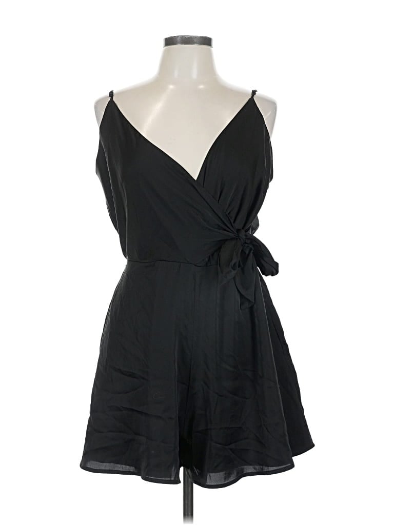 Pre-owned Express Romper In Black