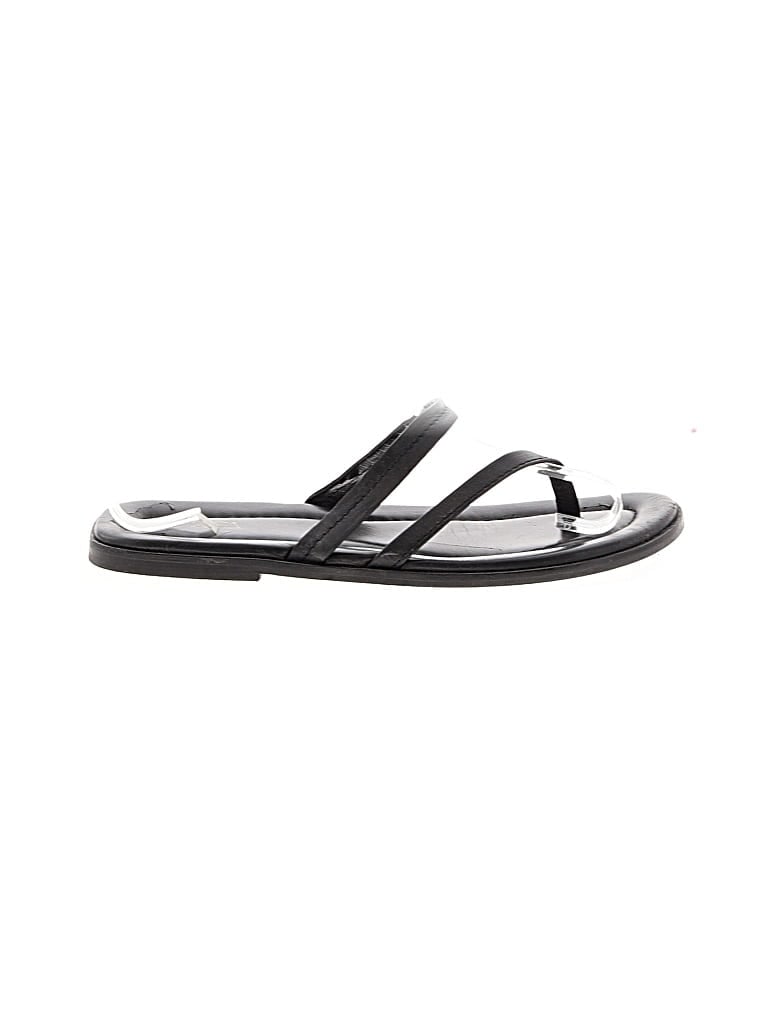 Pre-owned Zara Sandals In Black