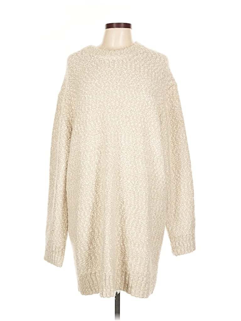 Topshop Turtleneck Sweater In Neutral