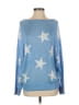 Unbranded 100% Acrylic Stars Blue Pullover Sweater Size S - photo 1