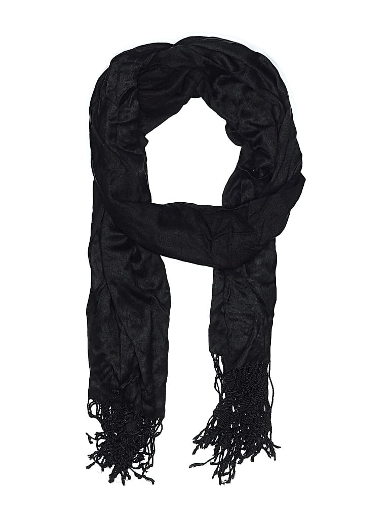Pre-owned Unbranded Scarf In Black