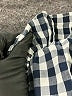 J.Crew Checkered-gingham Blue Long Sleeve Blouse Size XXS - photo 7