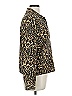 Maggy London 100% Silk Animal Print Gold Jacket Size 12 - photo 4