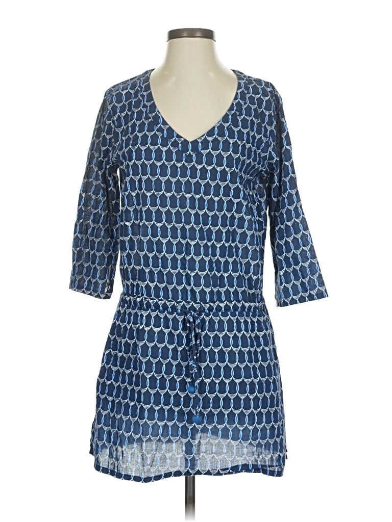 Pre-owned Serena & Lily Casual Dress In Blue