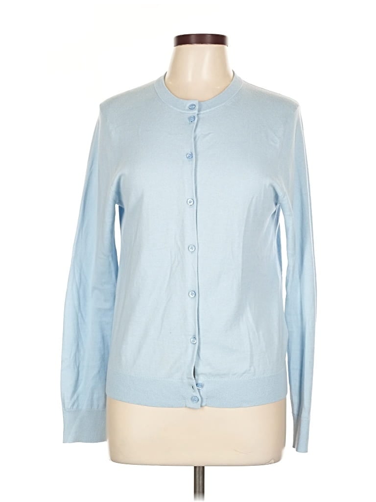 J.CREW FACTORY STORE Pre-owned Cardigan Sweater In Blue