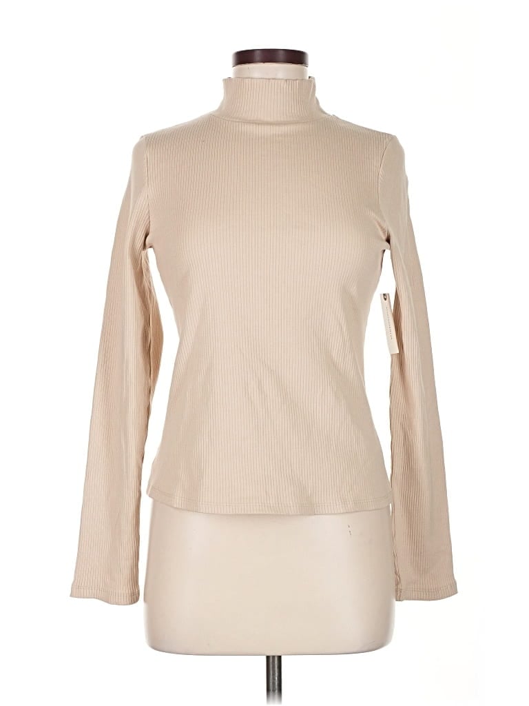 Maeve By Anthropologie Long Sleeve Turtleneck In Brown