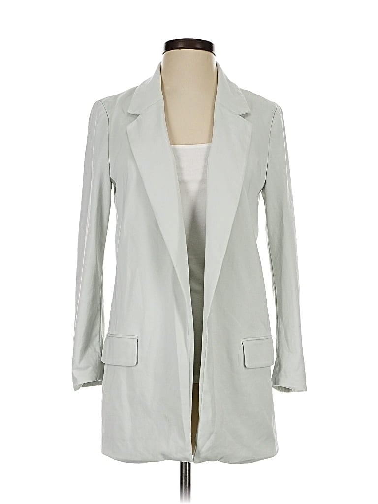 Pre-owned Allsaints Blazer Jacket In Gray