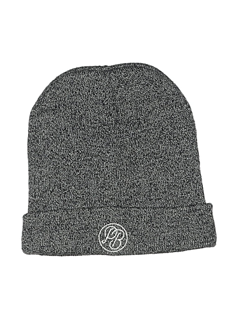 Pre-owned Assorted Brands Beanie Hat In Gray