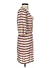 Sessun Stripes Tan Casual Dress Size S - photo 4