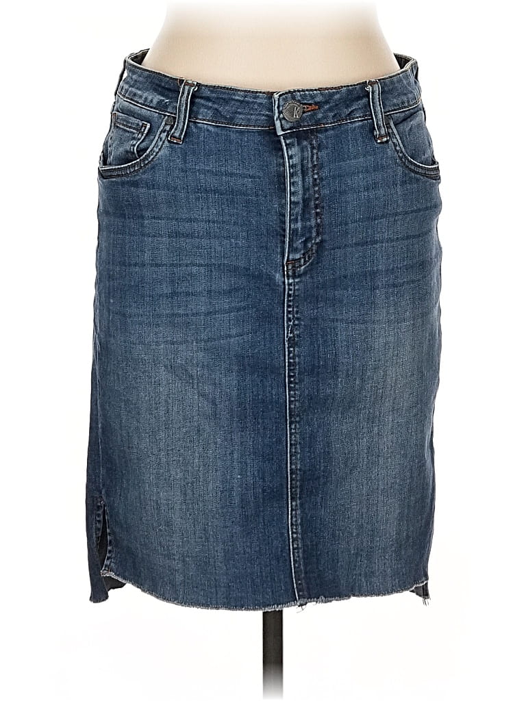 KUT FROM THE KLOTH Pre-owned Denim Skirt In Blue
