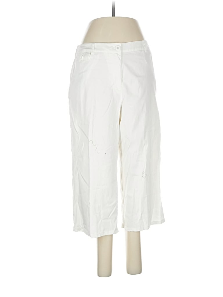Pre-owned Chico's Casual Pants In White