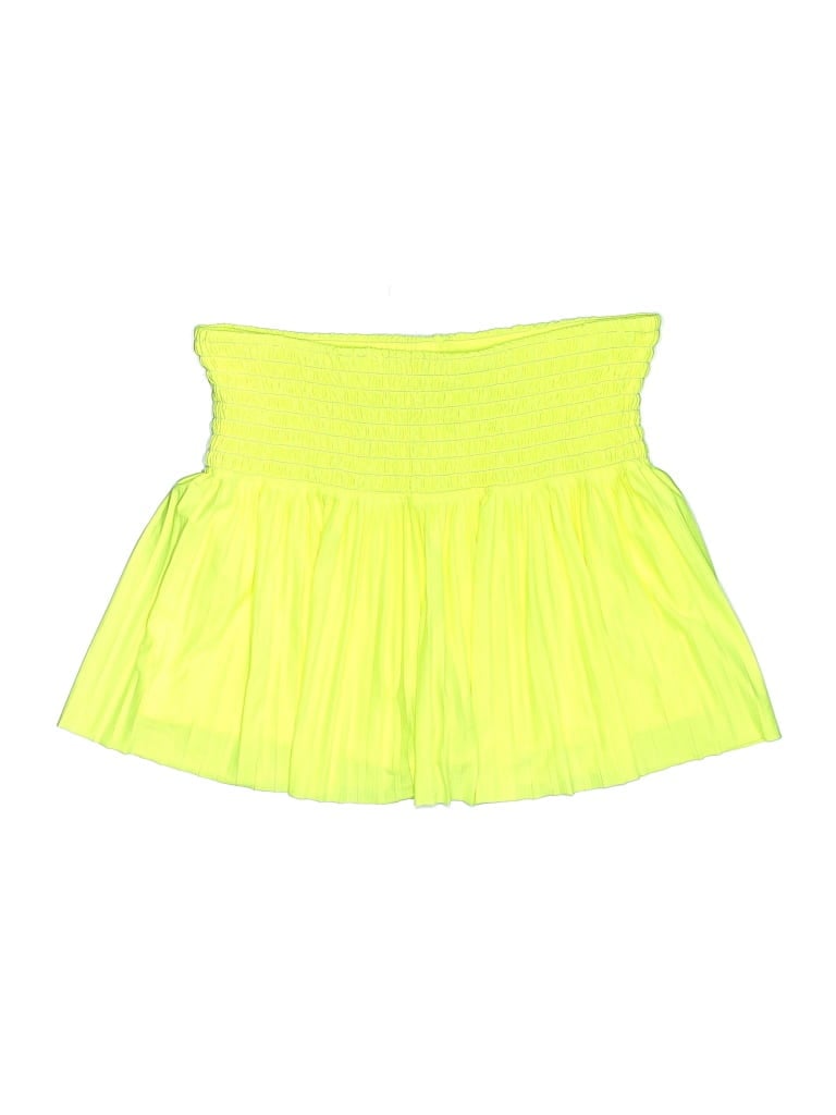 Pre-owned Lucky In Love Skort In Yellow