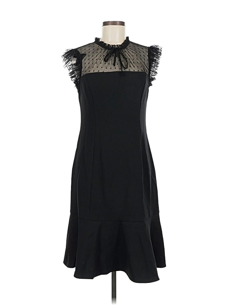 Pre-owned Julia Jordan Cocktail Dress In Black