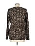 MICHAEL Michael Kors Animal Print Brown Cardigan Size L - photo 2