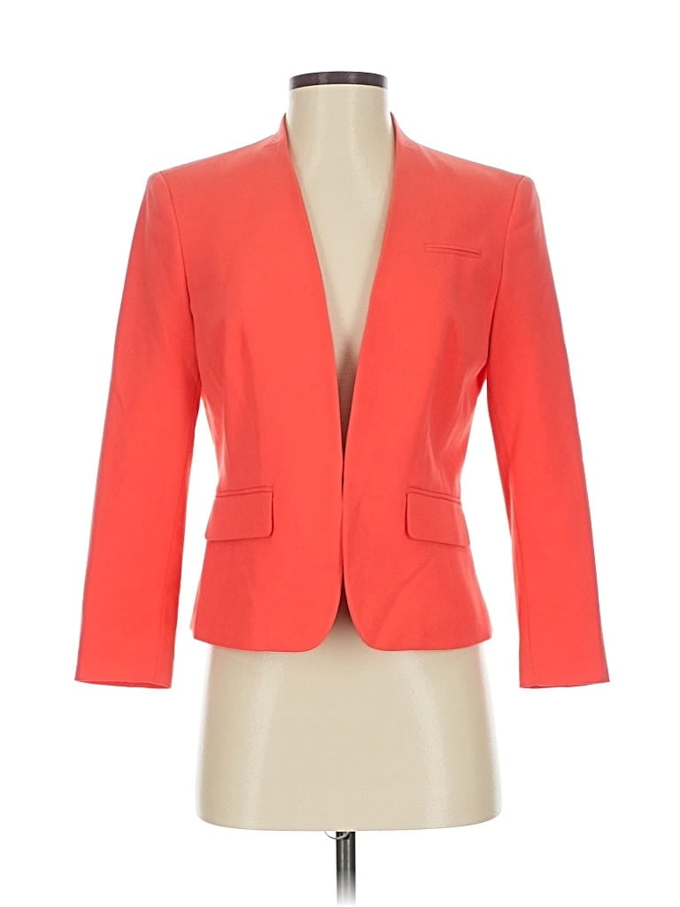 Pre-owned Nine West Blazer Jacket In Orange
