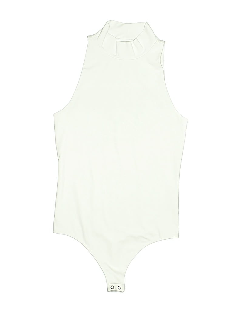 Pre-owned Express Bodysuit In White