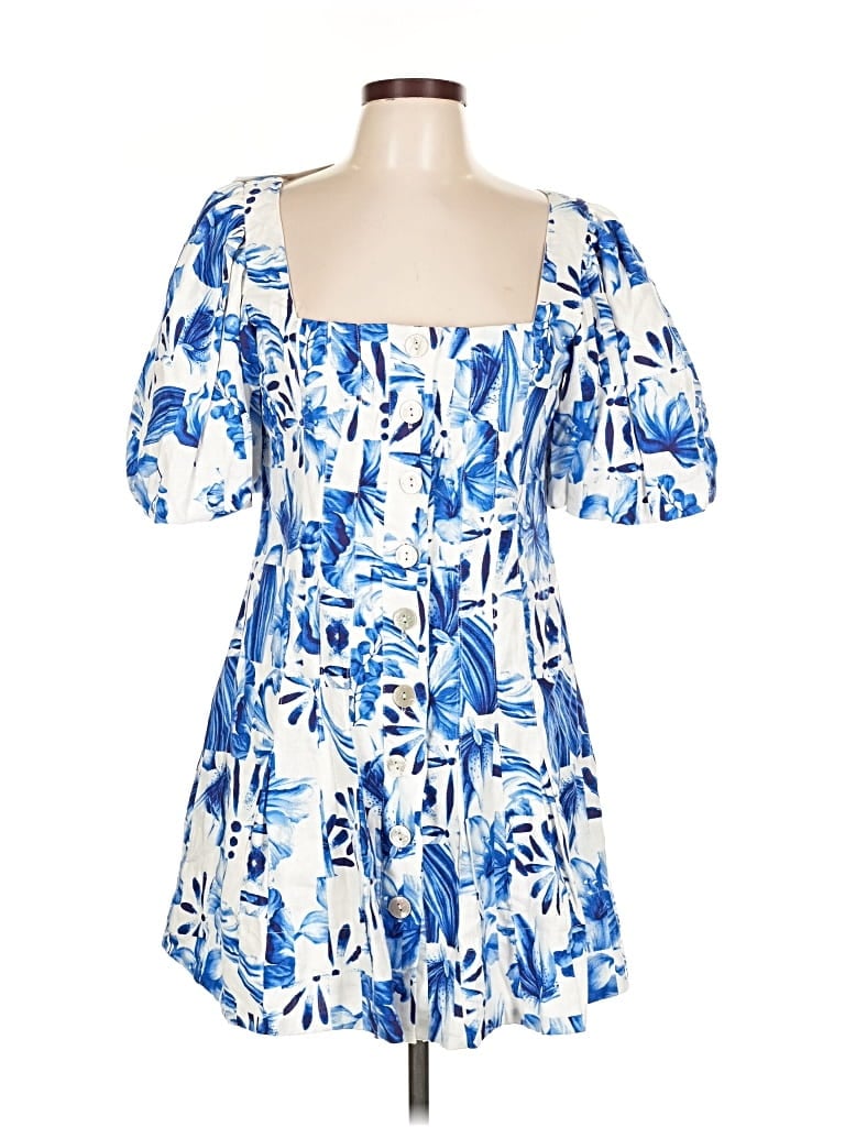 Caroline Constas Casual Dress In Blue