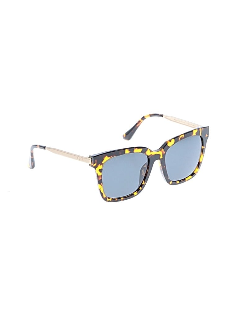 Pre-owned Diff Sunglasses In Brown