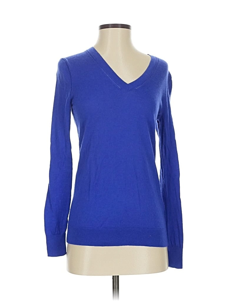 Pre-owned Banana Republic Pullover Sweater In Blue