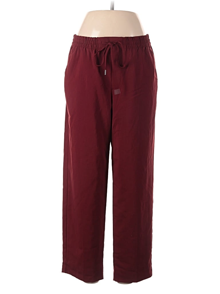 Pre-owned Banana Republic Casual Pants In Burgundy