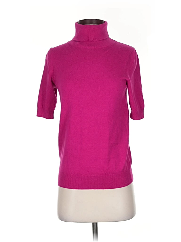 Pre-owned Ann Taylor Turtleneck Sweater In Red