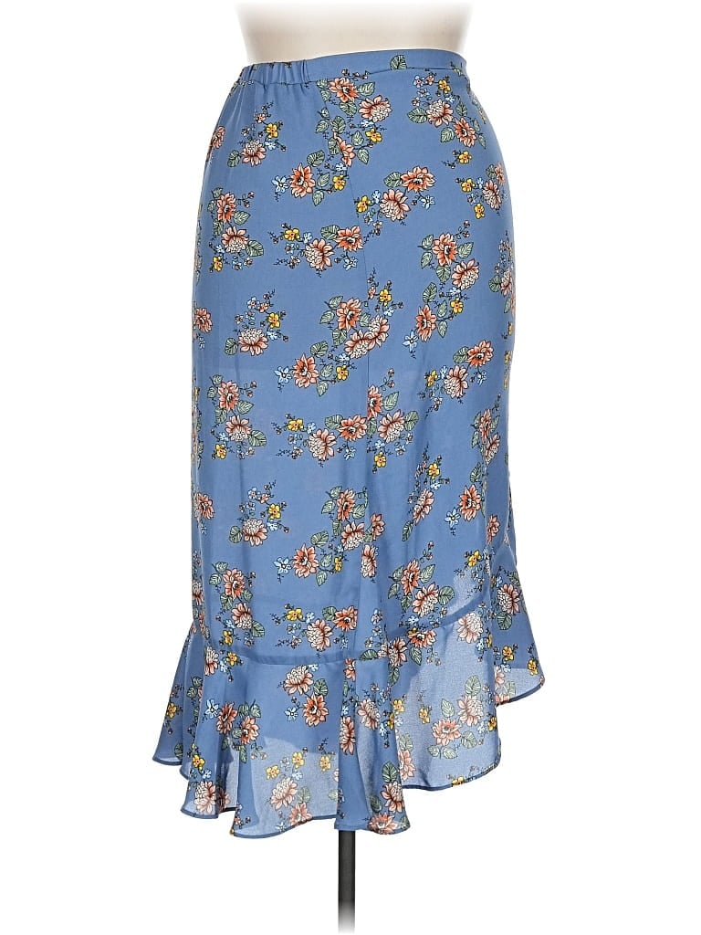Pre-owned Max Studio Casual Skirt In Blue