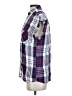 Rails 100% Rayon Plaid Blue Short Sleeve Button-Down Shirt Size XS - photo 5