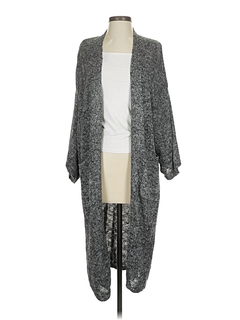 Max Studio Cardigan Sweater In Gray