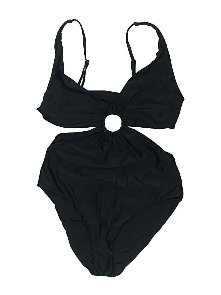 Pre-owned Onia One Piece Swimsuit In Black
