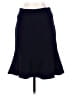 MARNI Solid Blue Black Wool Skirt Size EU (IT) 40 / US 4 - photo 1