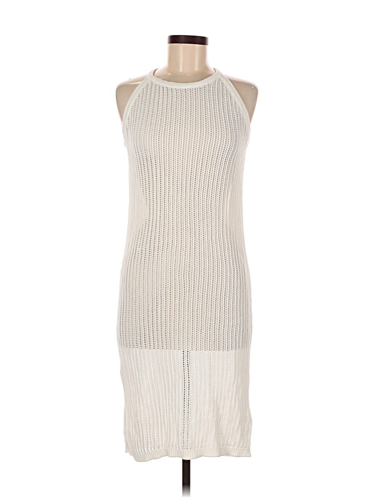 Pre-owned Tahari Casual Dress In White