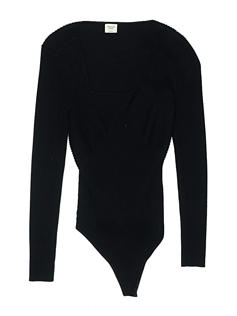 Pre-owned Abercrombie & Fitch Bodysuit In Black
