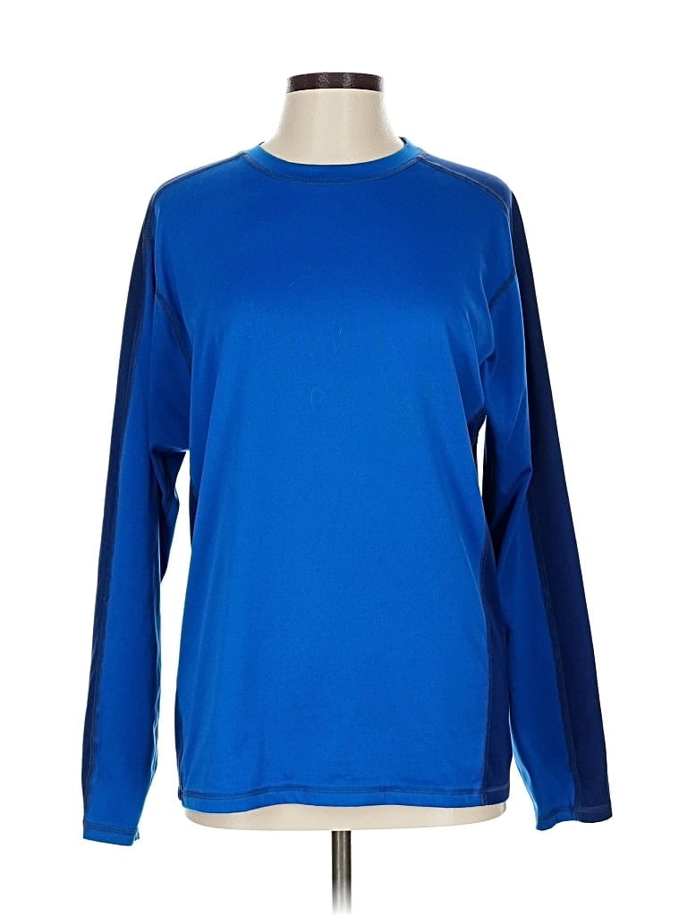 Pre-owned Marmot Long Sleeve T-shirt In Blue