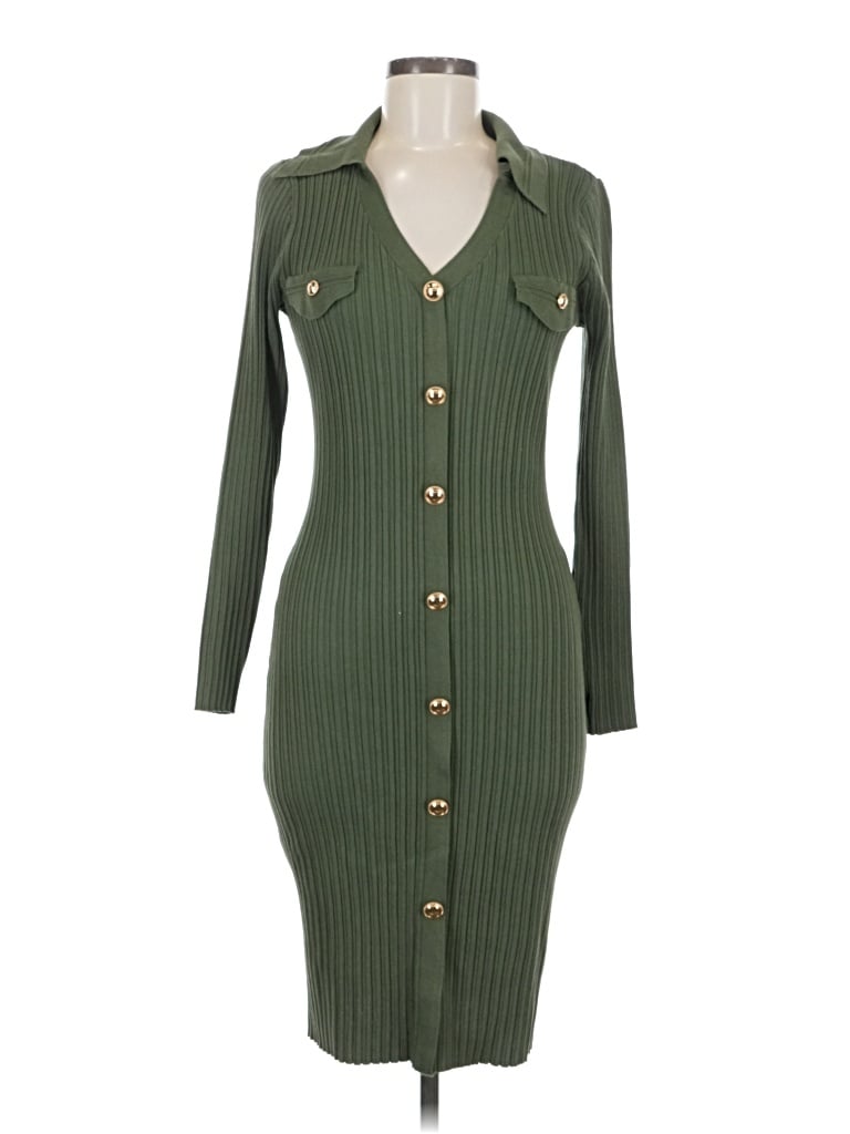 Pre-owned Nanette Lepore Casual Dress In Green
