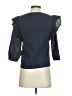 J.Crew 100% Cotton Blue 3/4 Sleeve Blouse Size XXS - photo 2