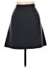 Ann Taylor LOFT Solid Black Gray Casual Skirt Size 8 - photo 2
