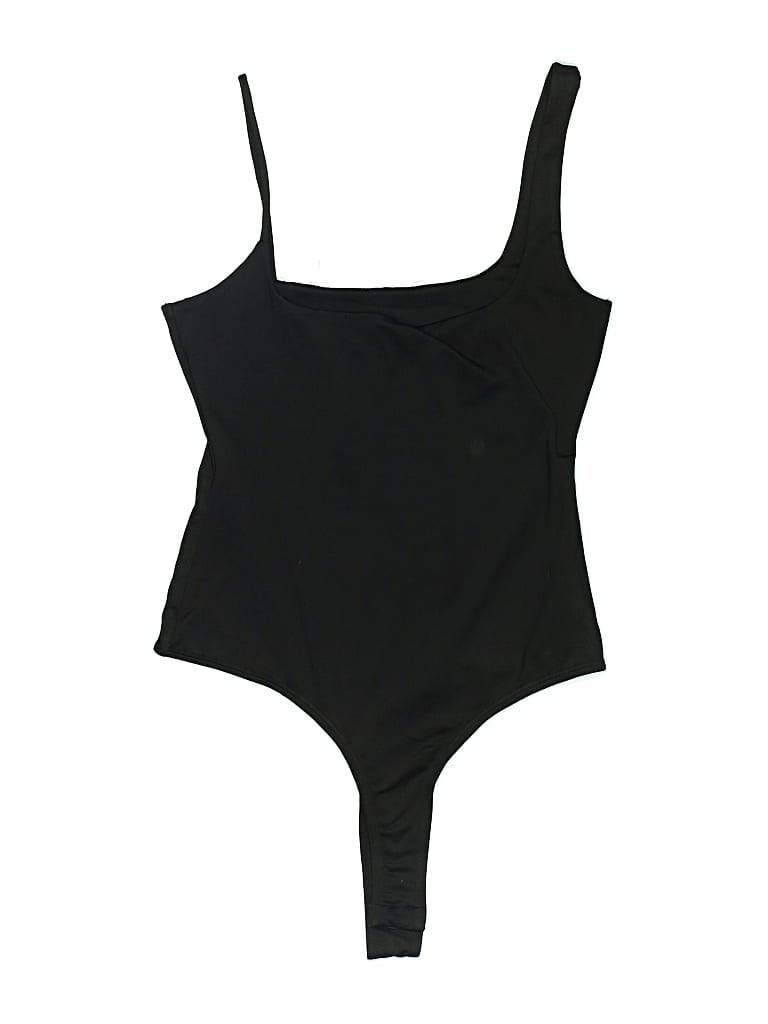 Pre-owned Hey Babe Bodysuit In Black