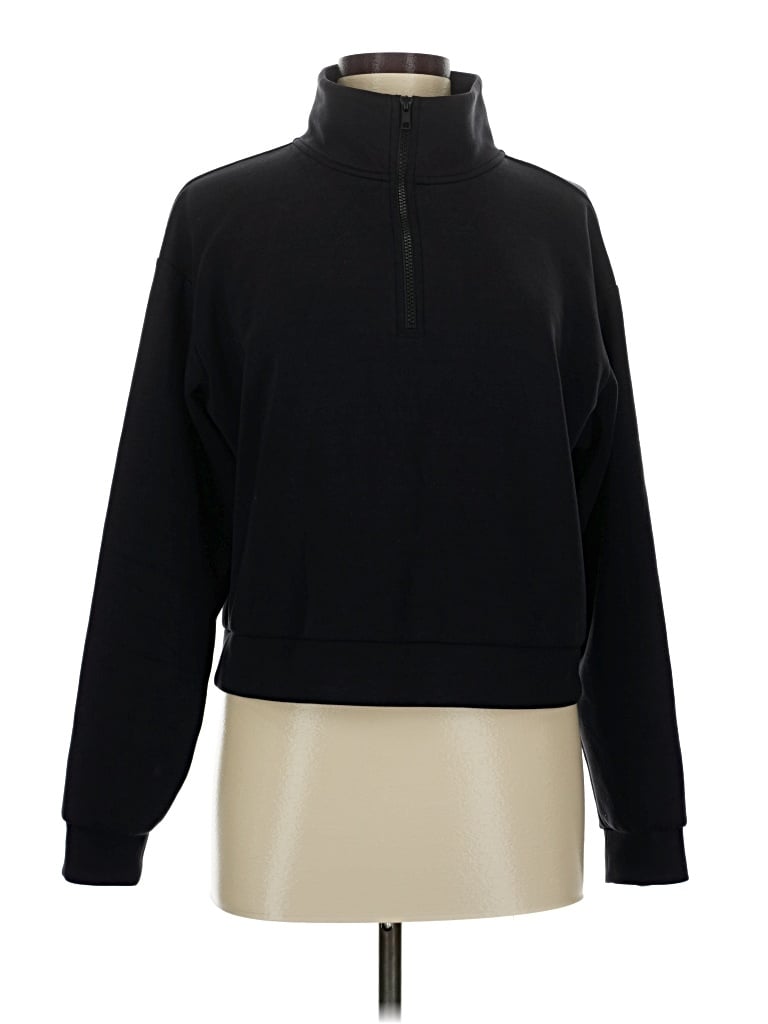 Pre-owned Z By Zella Turtleneck Sweater In Black