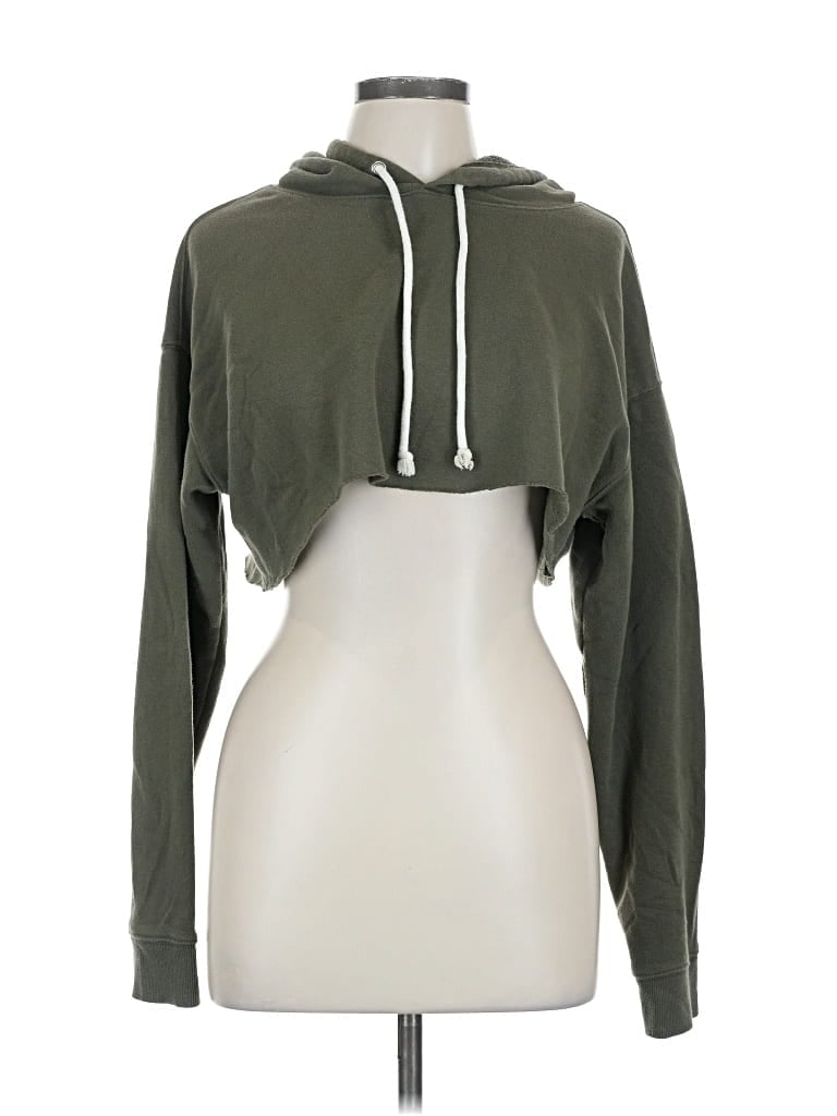 Pre-owned Wild Fable Sweatshirt In Green