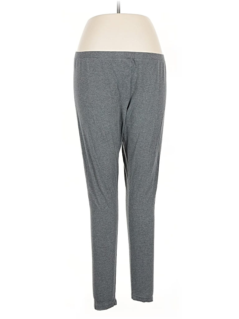 Pre-owned Ava & Viv Active Pants In Gray