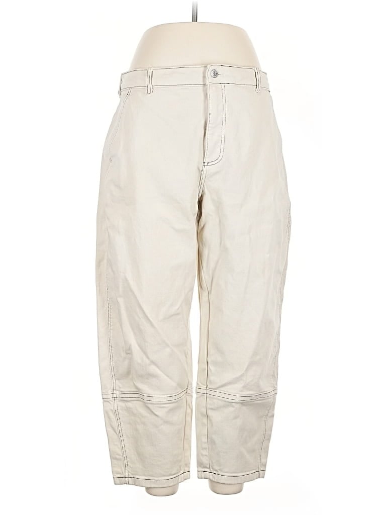 Pre-owned Everlane Jeans In White