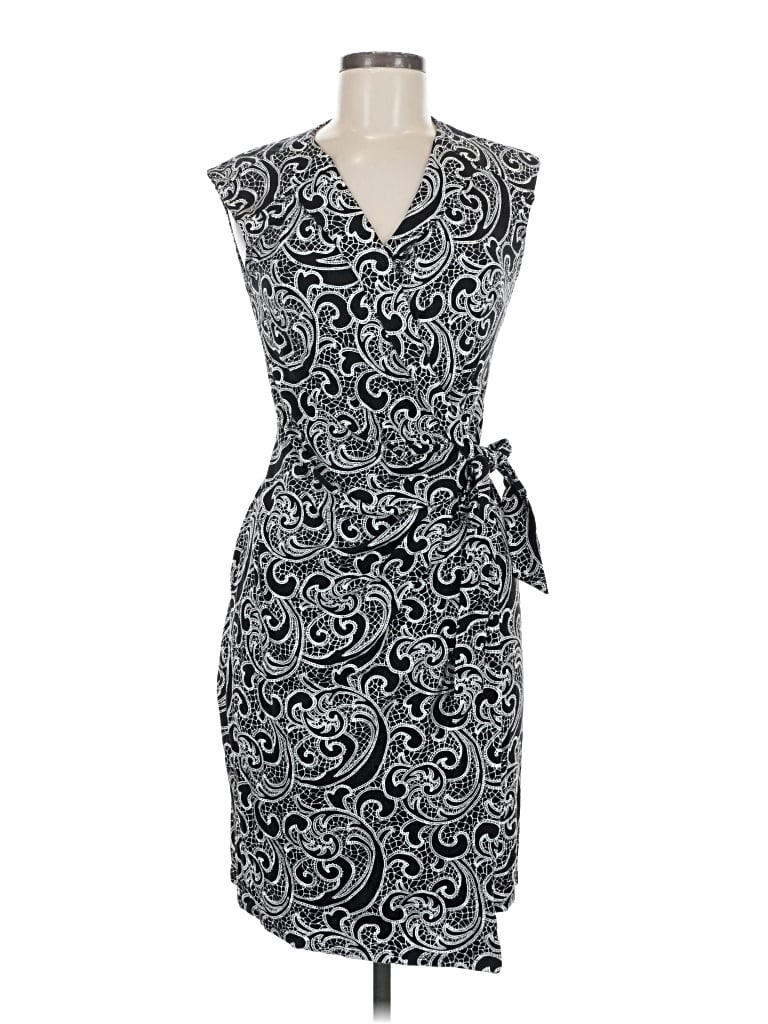 Pre-owned Ann Taylor Cocktail Dress In Gray