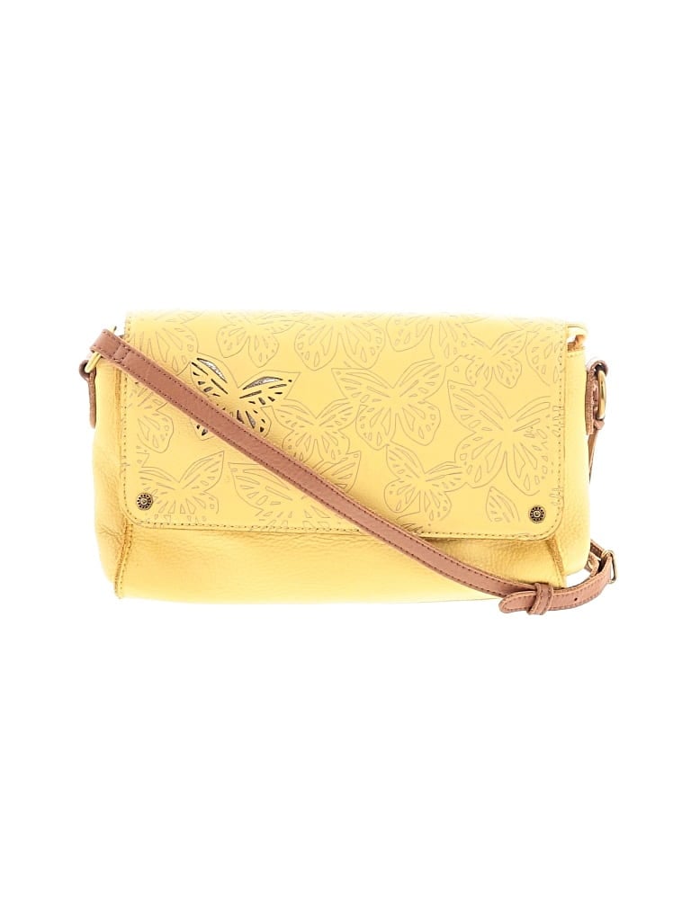 Pre-owned The Sak Crossbody Bag In Yellow