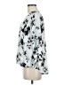 Weston 100% Polyester Silver 3/4 Sleeve Blouse Size M - photo 5