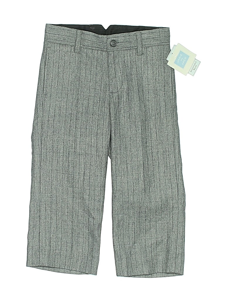 Janie And Jack Kids' Wool Pants In Gray