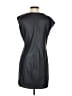 BCBGMAXAZRIA 100% Polyurethane Solid Black Cocktail Dress Size S - photo 2