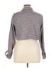 Wild Fable Houndstooth Gray Long Sleeve Blouse Size XL - photo 2